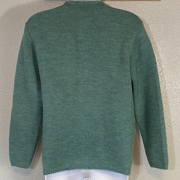 VNTG Sidney Gould Green Knit Cardigan - Picture 4 of 8